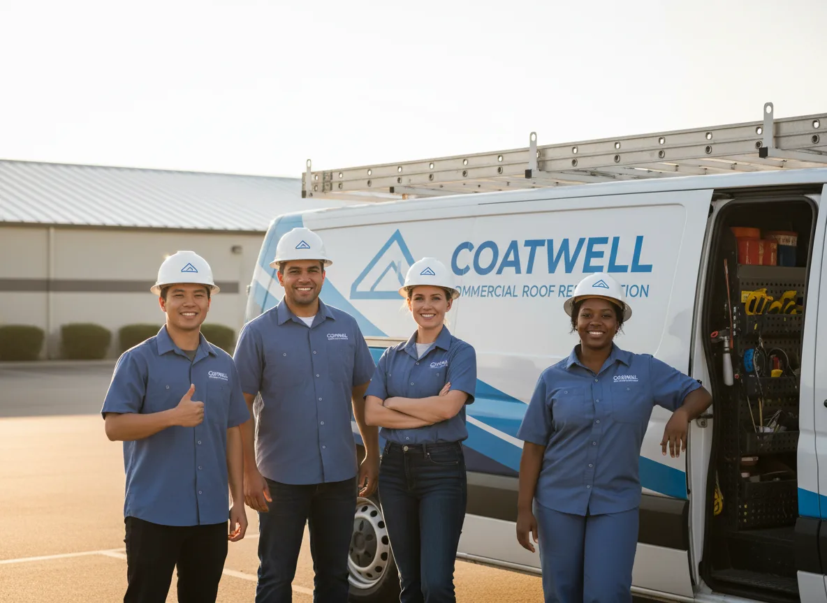Commercial roof coating company in Banks, AL